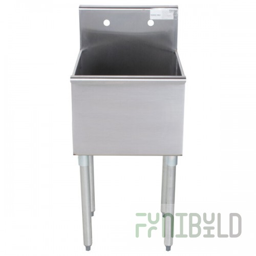 Advance Tabco 4-81-18 One Compartment Stainless Steel Commercial Sink - 18