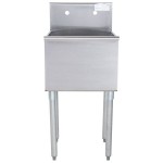 Advance Tabco 4-81-18 One Compartment Stainless Steel Commercial Sink - 18 Advance Tabco 4-81-18 One Compartment Stainless Steel Commercial Sink - 18