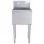 Advance Tabco 4-81-18 One Compartment Stainless Steel Commercial Sink - 18 Advance Tabco 4-81-18 One Compartment Stainless Steel Commercial Sink - 18