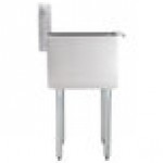 Advance Tabco 4-81-18 One Compartment Stainless Steel Commercial Sink - 18 Advance Tabco 4-81-18 One Compartment Stainless Steel Commercial Sink - 18