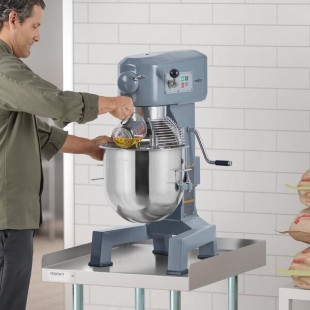 Ecoline by Hobart EMM20-1STD 20 Qt. Planetary Stand Mixer with Guard & Standard Accessories - 120V, 1 HP