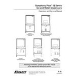 Follett 50HI425A-SI-00 50 Series Air Cooled Wall Mount Ice Dispenser with Drain Pan - 50 lb. Storage