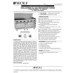 Wolf by Vulcan C72SS-6B36GN Challenger XL Series Natural Gas 72