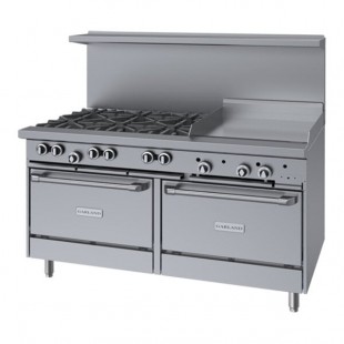 Garland G60-6G24RR Natural Gas 6 Burner 60 Garland G60-6G24RR Natural Gas 6 Burner 60
