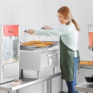 Carnival King 30 lb. Liquid Propane / Field Convertible Flat Bottom Countertop Funnel Cake / Donut Fryer Carnival King 30 lb. Liquid Propane / Field Convertible Flat Bottom Countertop Funnel Cake / Donut Fryer