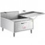 Carnival King 30 lb. Liquid Propane / Field Convertible Flat Bottom Countertop Funnel Cake / Donut Fryer Carnival King 30 lb. Liquid Propane / Field Convertible Flat Bottom Countertop Funnel Cake / Donut Fryer