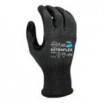 Armor Guys Extraflex Plus 14-500-L Hi-Vis Yellow 15 Gauge A5 HCT Microfoam Nitrile Gloves - Large