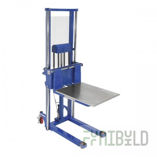 Vestil Hefti-Lift 1,500 lb. Steel Portable Hydraulic Lift with 23