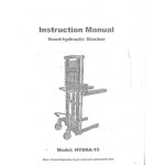 Vestil Hefti-Lift 1,500 lb. Steel Portable Hydraulic Lift with 23