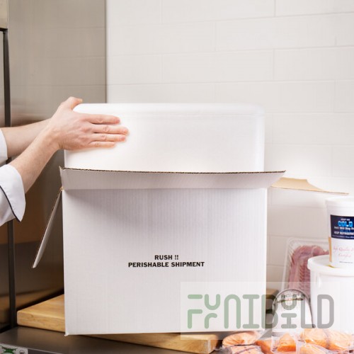 Nordic TL2800K Insulated Shipping Box with Polystyrene Cooler 17