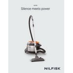 Nilfisk GD930 PRO HEPA 4 Gallon Canister Vacuum with HEPA Filtration and Tool Kit - 120V