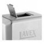 Lavex 40 fl. oz. (1200 mL) Stainless Steel Surface Mounted Foaming Soap / Sanitizer Dispenser