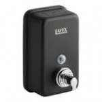 Lavex 40 fl. oz. (1200 mL) Stainless Steel Surface Mounted Foaming Soap / Sanitizer Dispenser