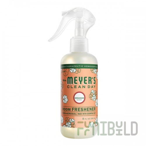 Mrs. Meyer's Clean Day 670765 8 fl. oz. Geranium Air Freshener Deodorizer Spray - 6/Case