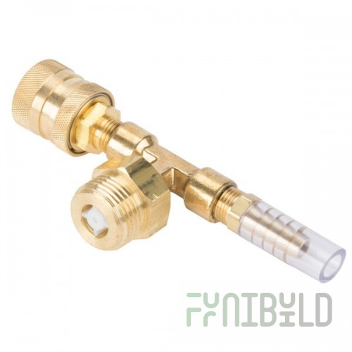 Dema 68.6.QD2 Pressure Indicating Tee