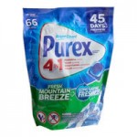Purex 75 oz. Fresh Mountain Breeze Liquid Laundry Detergent - 6/Case Purex 75 oz. Fresh Mountain Breeze Liquid Laundry Detergent - 6/Case