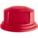 Rubbermaid® FG265788RED BRUTE Red Round Dome Top for FG265500 Trash Can 55 Gallon