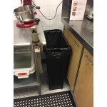 Rubbermaid® 1956185 92 Qt. / 23 Gallon Slim Jim Blue Rectangular Trash Can