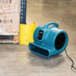 XPOWER X-600A-Blue 3-Speed Air Mover with GFCI Power Outlets - 1/3 hp XPOWER X-600A-Blue 3-Speed Air Mover with GFCI Power Outlets - 1/3 hp