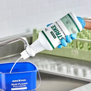 Noble Eco Strike 32 fl. oz. Concentrated Multi-Purpose Enzymatic Cleaner - 12/Case Noble Eco Strike 32 fl. oz. Concentrated Multi-Purpose Enzymatic Cleaner - 12/Case