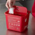 Sani Professional 924BKT1 Red Triple Take Dispenser Sani Professional 924BKT1 Red Triple Take Dispenser