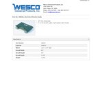 Wesco Industrial Products 480020 Steel Machine Dolly - 10,000 lb. Capacity