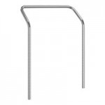 Regency Stainless Steel Three Shelf Utility Cart - 24