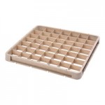 Vollrath CR9EEE Traex® 49 Compartment Beige Full-Size Closed Wall 7 7/8