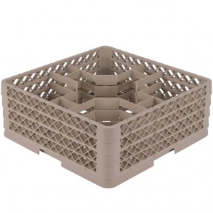 Vollrath TR13KKKK Traex® Rack Max Beige 5-Compartment 7 5/8