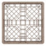 Vollrath TR13KKKK Traex® Rack Max Beige 5-Compartment 7 5/8