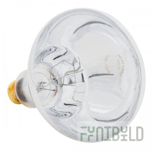 Nemco 47456 Bulb with Clear Lens for 6403 Heated Pretzel Displays - 120V, 125W
