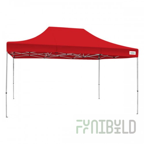 Caravan Canopy 21503805030 Magnum II 15' x 10' Red Instant Canopy Basic Kit