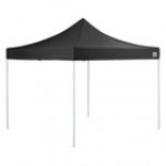 Backyard Pro Courtyard Series 10' x 10' Blue Straight Leg Heavy-Duty Aluminum Instant Pop-Up Canopy Tent