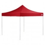 Backyard Pro Courtyard Series 10' x 10' Blue Straight Leg Heavy-Duty Aluminum Instant Pop-Up Canopy Tent