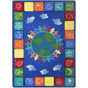 Joy Carpets Kid Essentials One World 10' 9
