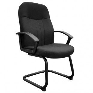 Boss B8309-BK Black Fabric Guest Chair Boss B8309-BK Black Fabric Guest Chair