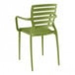 Lancaster Table & Seating Sol Sea Moss Green Resin Arm Chair Lancaster Table & Seating Sol Sea Moss Green Resin Arm Chair