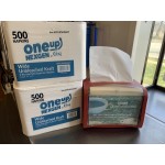 OneUp by Choice Kraft 2-Ply Wide Interfold 6 1/4