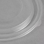 Sabert 51016A500 FreshPack Clear Flat Round Lid for 8, 12, and 16 oz. Bowls - 500/Case