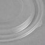 Sabert 51016A500 FreshPack Clear Flat Round Lid for 8, 12, and 16 oz. Bowls - 500/Case