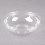 Sabert 51016A500 FreshPack Clear Flat Round Lid for 8, 12, and 16 oz. Bowls - 500/Case