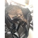 Choice 1/6 Standard Size Black Unprinted Medium-Duty Plastic T-Shirt Bag - 500/Case Choice 1/6 Standard Size Black Unprinted Medium-Duty Plastic T-Shirt Bag - 500/Case