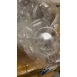 Polar Pak Clear Tamper-Evident, Tamper-Resistant 24 oz. Round Bowl with Lid - 50/Pack