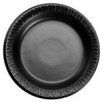 Dart 12BWBQR Quiet Classic 10-12 oz. Black Laminated Foam Bowl - 125/Pack Dart 12BWBQR Quiet Classic 10-12 oz. Black Laminated Foam Bowl - 125/Pack