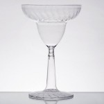 Fineline Flairware 2312-CL 12 oz. Plastic Margarita with Clear Base - 144/Case