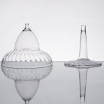 Fineline Flairware 2312-CL 12 oz. Plastic Margarita with Clear Base - 144/Case