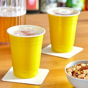 Choice 16 oz. Yellow Plastic Cup - 50/Pack Choice 16 oz. Yellow Plastic Cup - 50/Pack