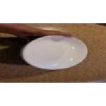 Libbey Porcelana 62 oz. Bright White Porcelain Low Bowl - Sample Libbey Porcelana 62 oz. Bright White Porcelain Low Bowl - Sample