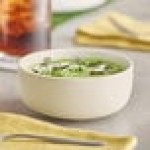 Acopa Pangea 16 oz. Fog White Matte Porcelain Bowl - Sample