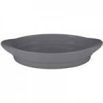 RAK Porcelain Chef's Fusion 11 oz. Stone Gray Porcelain Frying Pan - 6/Case